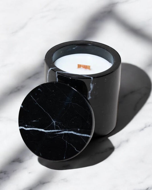 Retreat - 8oz Black Marble